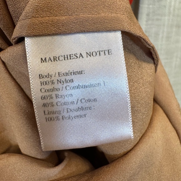 Marchesa Notte Red Laced Cocktail Dress in Size 0 - Picture 9 of 12